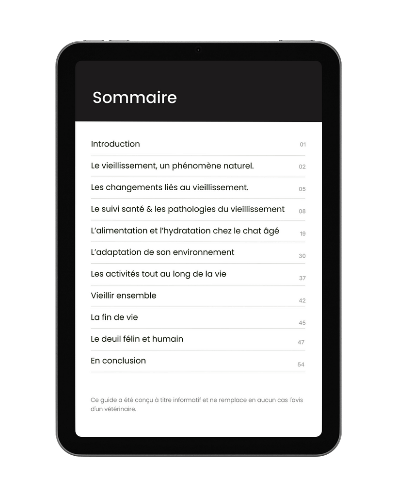 GUIDE SENIOR SOMMAIRE